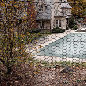 20 Máy đo màu đen Vinyl tráng gia cầm Hex lưới 1 inch lưới 6 ft. x 150 ft. sắt dây lưới - Product Image 6