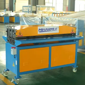 Máquina de fabricación de conductos de aire acondicionado 1300MM Máquina ranuradora de cuentas de chapa