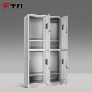 Casier de golf en acier à 4 portes avec clé, casier métallique pour vestiaire, armoire de rangement pour vêtements, armoire en fer - Product Image 2
