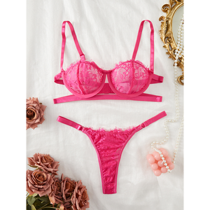 Normal chaud <span class=keywords><strong>nuisette</strong></span> dames matures vilain Costume intimes soutien-gorge et ensemble dentelle Push-up Sexy Lingerie pour lune de miel - Product Image 2