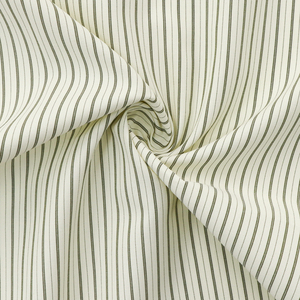 Mùa xuân và mùa hè ticking sọc vải 50% polyester 50% Rayon sợi nhuộm sọc vải đồng bằng cho shirting quần áo giản dị - Product Image 6