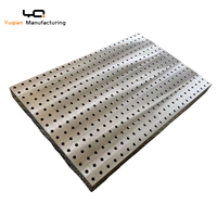 Table de soudage 3D de précision D28 trous - Acier nitrué électrolytiquement, surface nitruée sans rouille