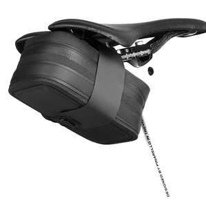 Quick Locking Road Fahrrads attel tasche Wasserdichte tragbare <span class=keywords><strong>MTB</strong></span>-Heck tasche Hochwertige TPU-Fahrrad aufbewahrung tasche Fahrrad zubehör - Product Image 5