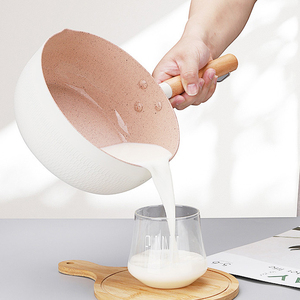 Casserole <span class=keywords><strong>japonaise</strong></span> <span class=keywords><strong>en</strong></span> aluminium antiadhésive pour lait, soupes et bouillons – Ustensile de cuisine très prisé - Product Image 3