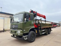 Dongfeng 4X2 Tracteur grue diesel robuste 18 tonnes grue pliable transmission manuelle Euro 5 état neuf