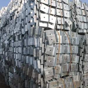 Plaque de base de sol réglable pivotante pour échafaudage, tube Q235 - Product Image 5