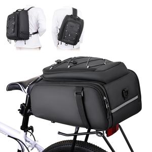 Nueva Bolsa de Sillín de <span class=keywords><strong>Bicicleta</strong></span> Impermeable y Convertible, Antiarañazos, <span class=keywords><strong>Mochila</strong></span> de Ciclismo, Equipo de Entrega <span class=keywords><strong>para</strong></span> Aventuras al Aire Libre, Bolsa Deportiva - Product Image 2