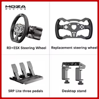 Paquete de Simulación de Carreras MOZA Racing R3 3.9Nm Direct Drive con Volante ESX y Pedales para Xbox y PC, Compatible con Venta al Por Mayor Global