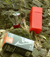 Réchaud Bulin BL100-B2 Jetboil, réchaud de camping, format mini, léger, pliable, gaz, extérieur, étui