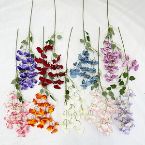 Fábrica de Flores Meiyu, Flores Artificiales de Guisante Dulce, Decoraciones de Boda de Seda, Arreglos Florales Hechos a Mano para Bodas - Product Image 2