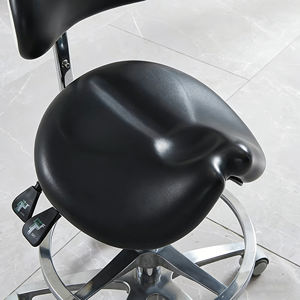 Silla de Salón de Belleza Hidráulica Ergonómica, Silla de Estilista y Barbero Ajustable con Reposacabezas y Reposapiés - Product Image 6