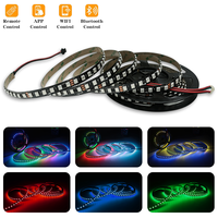 Tira de LED RGBIC Direccionable 5050, Tira de Luz LED RGB de 10m/5m, Rollo WS2811, PCB de 10mm, para E-Sport, KTV, Bar, Personalizable, Impermeable IP65/IP67