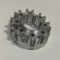 Bride et engrenage en acier moulé sous pression en alliage usiné CNC de haute précision sur mesure pour pièces de rechange industrielles