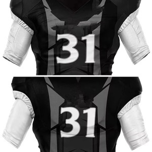 Men's American Football Uniform Sublimated Short Sleeve Breathable 100%Polyester Sport Apparel <b>For</b> <b>Sale</b> American Uniform - Product Image 2