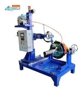 Fábrica China automática arco TIG MIG tubo brida codo circunferencia máquina de soldadura