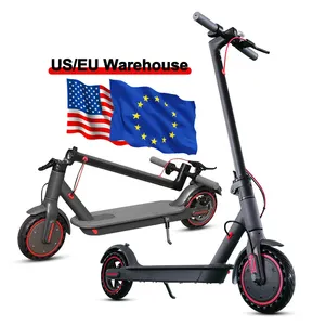 Germany warehouse drop shipping 250w 350w power long range front turn signals foldable adults electric scooter