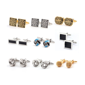 <span class=keywords><strong>Gemelli</strong></span> personalizzati in metallo smaltato di lusso <span class=keywords><strong>con</strong></span> Logo in acciaio inossidabile <span class=keywords><strong>gemelli</strong></span> <span class=keywords><strong>gemelli</strong></span> da uomo in stile francese - Product Image 5