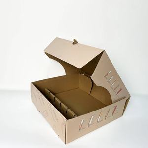 บรรจุภัณฑ์สุนัขข้าวโพดกระดาษพิมพ์แบบกําหนดเองกล่องฮอทดอกเกาหลี Takeaway - Product Image 5