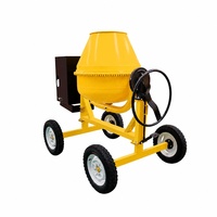 Bétonnière automotrice diesel-électrique-essence 700L350L500L, idéale pour la construction routière et les projets de construction