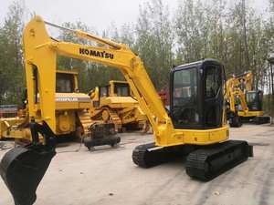 Pelle d'occasion Mini Komatsu PC56 PC55 Haute qualité du Japon 5,6 tonnes Petite pelle d'occasion durable komatsu PC56 - Product Image 4