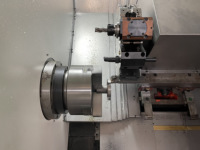 Tour CNC Z Mat Tour CNC pour roues en alliage TC4558 Tour CNC à lit incliné à protection complète