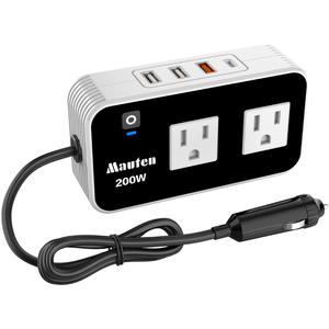 JYD 200W PD20w + QC3.0 USB Chargeur de téléphone Multifonctionnel Conversion Chargeur de voiture 200W Car <span class=keywords><strong>Inverter</strong></span> - Product Image 6