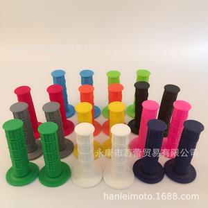 Colorful Silicone Soft <b>Motorcycle</b> Steering <b>Grip</b> Cover Off-Road Vehicle Modified Handlebar Rubber <b>Grip</b> - Product Image 3