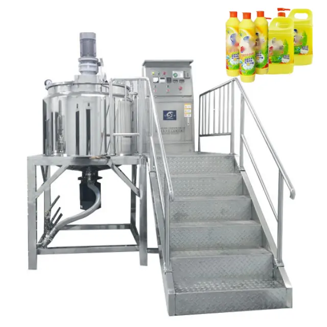 2023 High Quality Sanitary Stainless Steel Single Layer Mixing Machine Milk Mixer Homogenizer Tank disperse mixer