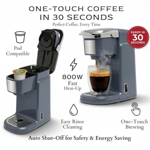 Machine à café à portion individuelle, compatible avec les dosettes K-Cup et le café moulu - Product Image 3