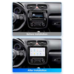 Tích hợp 4K xe cho <span class=keywords><strong>DVD</strong></span> Player cho Volkswagen Scirocco 08-13 lớn hệ thống định vị với chức năng điều khiển trung tâm hiển thị - Product Image 2
