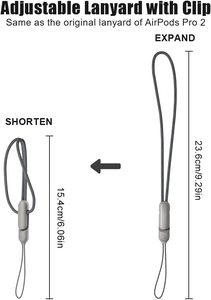 <span class=keywords><strong>Funda</strong></span> transparente personalizada para <span class=keywords><strong>airpods</strong></span> <span class=keywords><strong>pro</strong></span> 2ª generación, <span class=keywords><strong>2022</strong></span> - Product Image 2