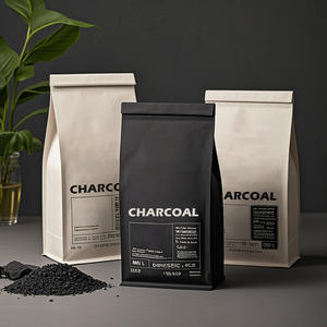 Sac en plastique de charbon de bois étanche à haute barrière en plastique avec logo personnalisé 3kg 4kg 5kg sac de charbon laminé en plastique - Product Image 4