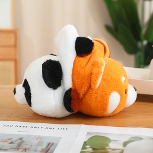 Peluche Reversibile a Forma di Animali - Giocattolo di Peluche Reversibile a Doppia Faccia - Pinguino, Procione + <span class=keywords><strong>Panda</strong></span> 25cm 3 Assortimenti Animali - Product Image 3