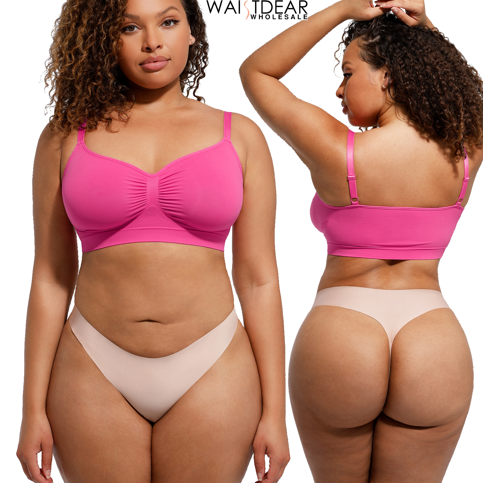 Feelingirl Smooth Contour Plus Size Bra Many Colors Full Coverage Bras Hide Back Fat Bralette Ladies SeamlessWomen Push up Bra
