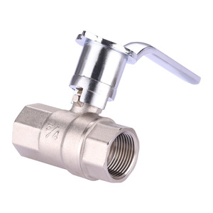 Commercial Restaurant <b>Stove</b> Valve 3/4 In Ball Type Natural Gas Manual Control Kitchen Use - Product Image 1