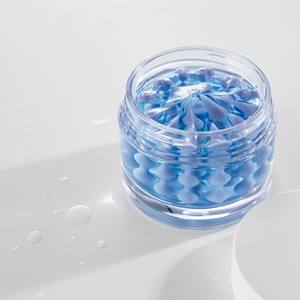 MEDITHERAPY Crème hydratante double couche bleue pour le visage, hydratation intense, apaisante, Centella Azulène, anti-rougeurs, pour tous types de peaux - Product Image 2