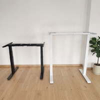 Cadre de bureau assis-debout électrique ergonomique à double moteur intelligent et réglable en hauteur pour mobilier de bureau et de maison