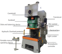 Recentes 200 Ton Elétrico Servo Automático Moeda/Medalha Stamping Machine