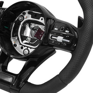 Volante Deportivo OEM Completamente Negro para Mercedes Benz E300 E350 C300 GLE W167 <span class=keywords><strong>2020</strong></span> - Product Image 4