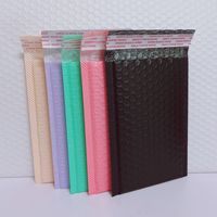 Enveloppe auto-adhésive en PE, sac à bulles rembourré, sac antistatique, enveloppe rembourrée, sac à bulles coloré pour l'expédition aérienne, pour téléphone