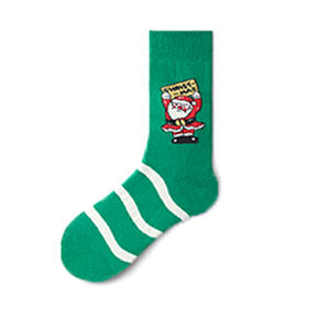 5 pares de calcetines navideños para mujeres y niñas, calcetines con diseño de Papá Noel, muñeco de nieve, árbol de Navidad, calcetines de otoño e invierno, calcetines navideños de punto - Product Image 2