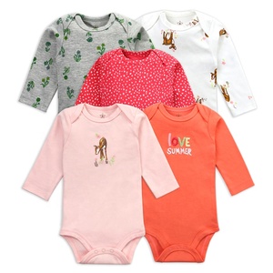 All'ingrosso vestiti per neonati a maniche lunghe a righe per bambini e bambine - Product Image 3