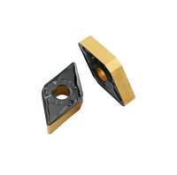 Insert Bubut CNC Witaik DNMG1504 DNMG1506 Karbida untuk Pemesinan Baja Eksternal pada Mesin Bubut