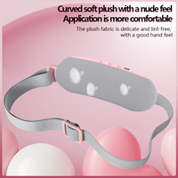 Coussin chauffant sans fil rechargeable pour soulager les crampes menstruelles, coussin chauffant portable avec chaleur et massage
