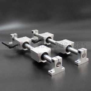 Glissière de guidage linéaire en acier pour scie à main de menuiserie - Ensemble complet avec glissière de positionnement à verrouillage et support de tige de glissière - Product Image 3