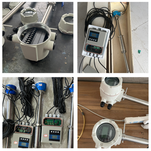 簡単に設置SUS316L流体水高精度挿入タイプ大径電磁流量計DN100-DN3000 - Product Image 5