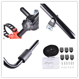 Support <span class=keywords><strong>de</strong></span> <span class=keywords><strong>porte</strong></span>-vélos portable HONGSEN pour <span class=keywords><strong>coffre</strong></span> <span class=keywords><strong>de</strong></span> SUV, support <span class=keywords><strong>de</strong></span> vélo rouge pour hayon, 3 supports en acier réglables, gain <span class=keywords><strong>de</strong></span> place - Product Image 4