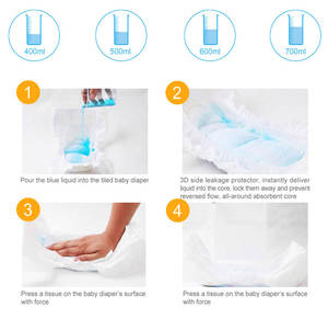 Échantillon gratuit bas prix toutes tailles disponibles prix négociable ultra fin bon marché vente en gros de couches pour bébés mignons - Product Image 3