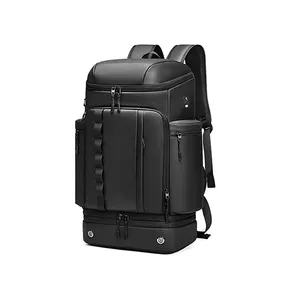 Водонепроницаемый рюкзак для ноутбука 17 дюймов с логотипом на заказ, мужской водоотталкивающий функциональный рюкзак, дорожные рюкзаки