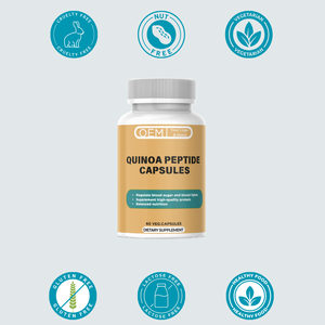 Yetişkin beslenme dengesi için OEM/ODM Quinoa peptit kapsülleri-lal sertifikalı hamile kadınlar için özelleştirilebilir değil - Product Image 4